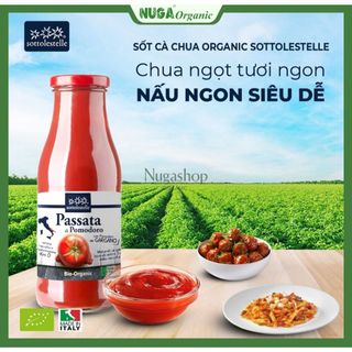 Sốt cà chua Passata hữu cơ Ý - 700g