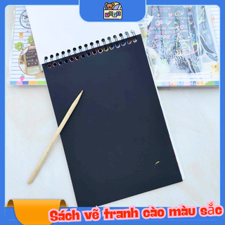 Set 2 Cuốn Tranh vẽ nhiều màu sắc sáng tạo dày dành cho trẻ em DIY đồ chơi giáo dục nghệ thuật graffiti vui nhộn