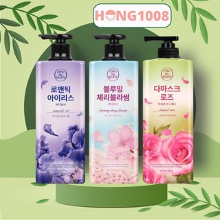  Sữa tắm On The Body 900g 875ml của Hàn Quốc có nhiều mùi shop Hong1008 bán chạy số 1 Hàn Quốc 