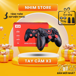   BH 12 tháng Tay cầm bluetooth chơi game gamepad Terios X3  ShootingPlus V3 chơi PUBG  Liên Quân 