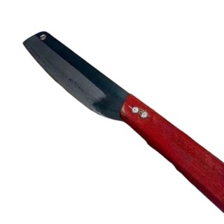 [LAIMAX] Dao thái rau thái thịt LS1-0843-308 rèn thủ công cán gỗ màu đỏ