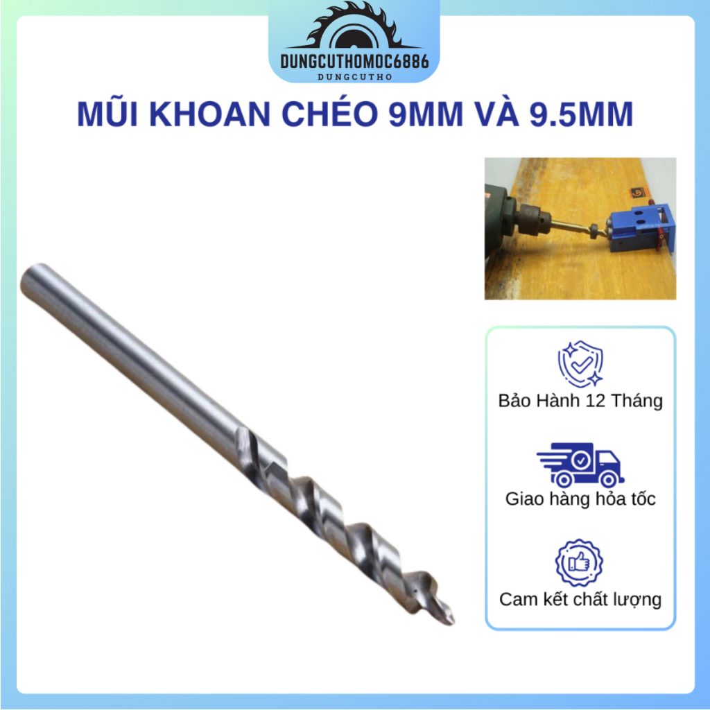 💢 Mũi khoan chéo 9mm và 9.5mm ☪️☪️☪️
