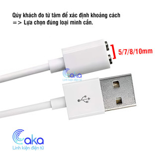  Dây Cáp Sạc USB DC Có Nam Châm Chuyên Dụng Cho Đồ Chơi Người Lớn Đồng Hồ Thông Minh 
