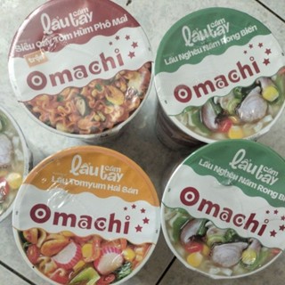mì ly lẩu cầm tay omachi