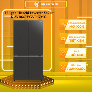 R-WB640VGV0(GMG) - Tủ lạnh Hitachi Inverter 569 lít R-WB640VGV0(GMG) - MIỄN PHÍ GIAO HCM