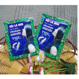 Dây Nhuộm Dầu Gội 3 Màu Đen Tóc 10 gói