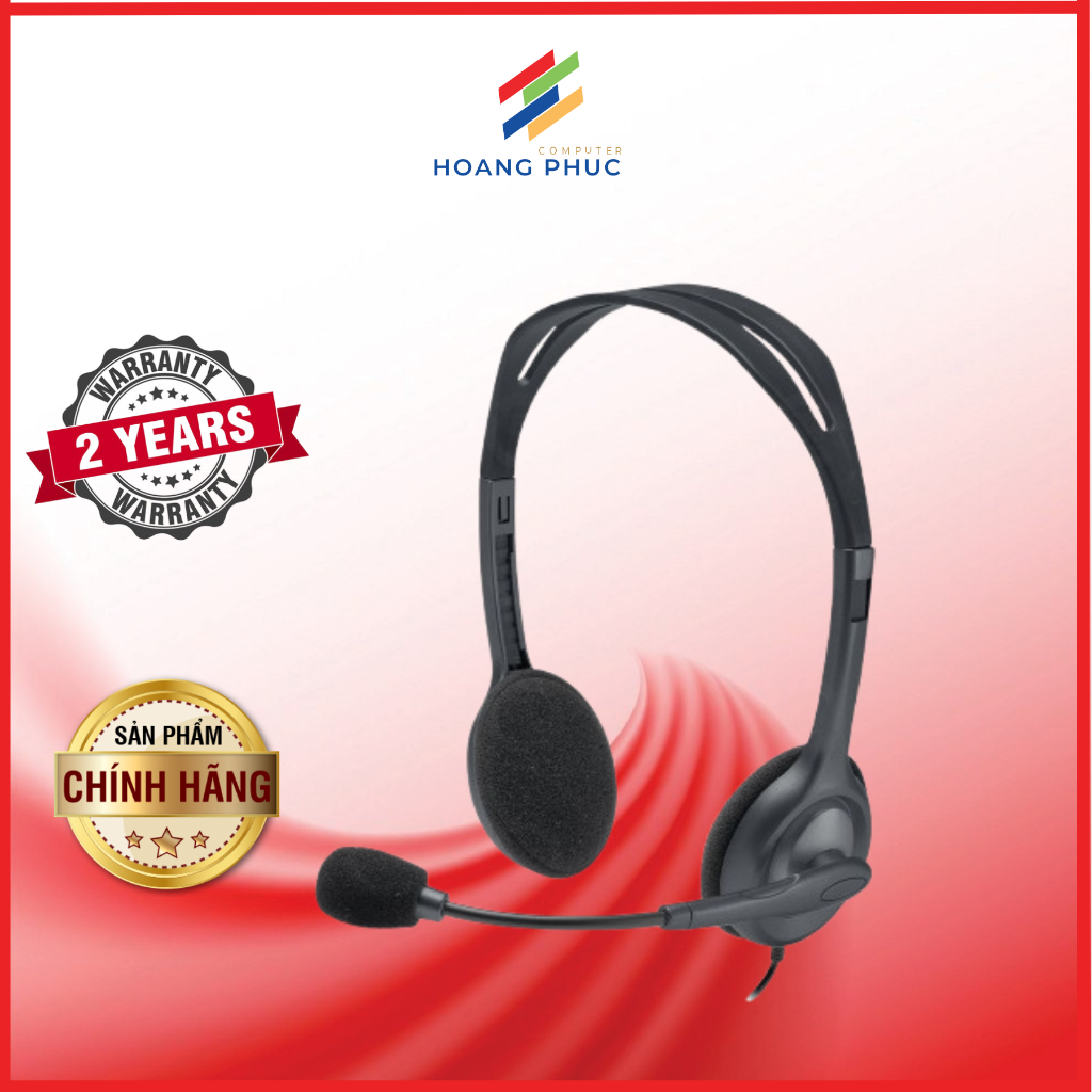 Tai nghe Logitech H110,H111 giá rẻ - Hàng chính hãng bảo hành 2 năm