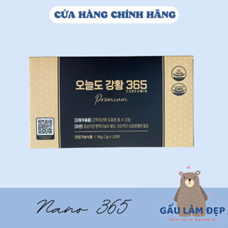 Tinh Nghệ Nano Curcumin 365 Premium Hàn Quốc - 32 Tép