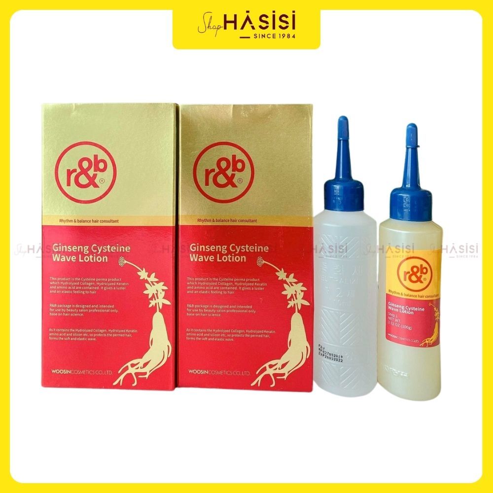Uốn Tóc Hồng Sâm R&B - Ginseng Cysteine Wave Lotion