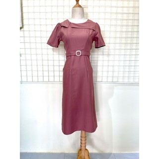Đầm Trung Niên Trẻ Trung Thiết Kế Trang Nhã Thanh Lịch Sang Trọng Đi Tiệc Cao Cấp Cho Mẹ U50 lt779