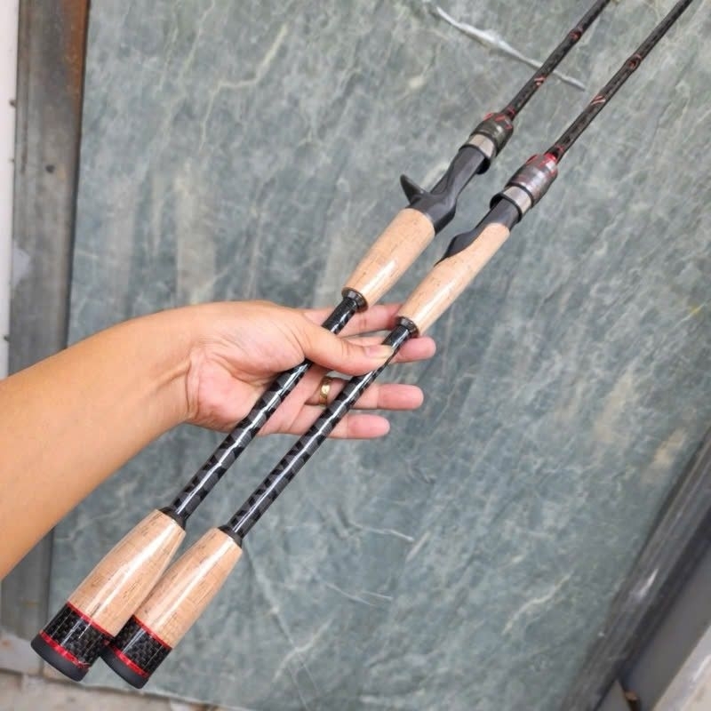 Cần Câu Lure Carbon Hi Power - Thế Hệ II - Slidebar đầu bu chống xoắn