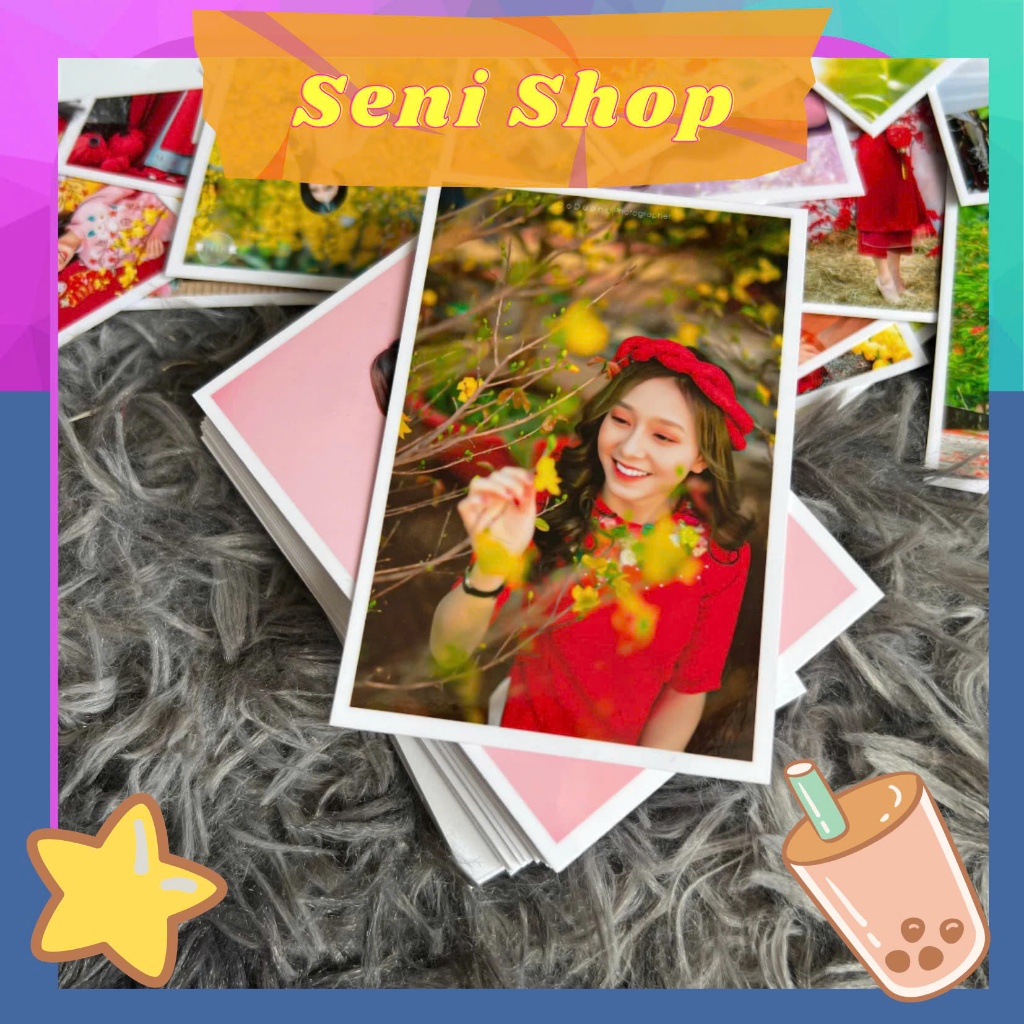 In ảnh 10x15 ép nhựa có viền.