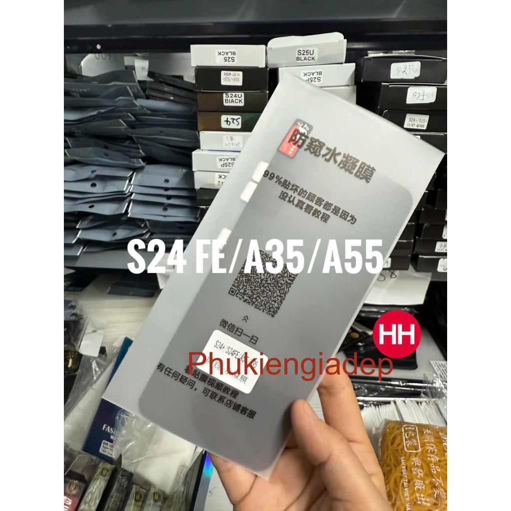 Dán dẻo PPF chống nhìn trộm Samsung Galaxy A36, A56, S24 FE , A35 , A55