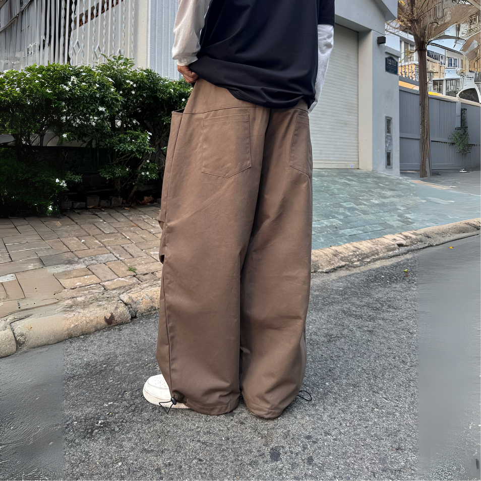YOBA | Quần Kaki Form Phồng- Kaki Balloon Pants YOBA Ống Siêu Rộng,Camo Pants,Có Bigsize,Dancer,Streetwear,gymer | BigBuy360 - bigbuy360.vn