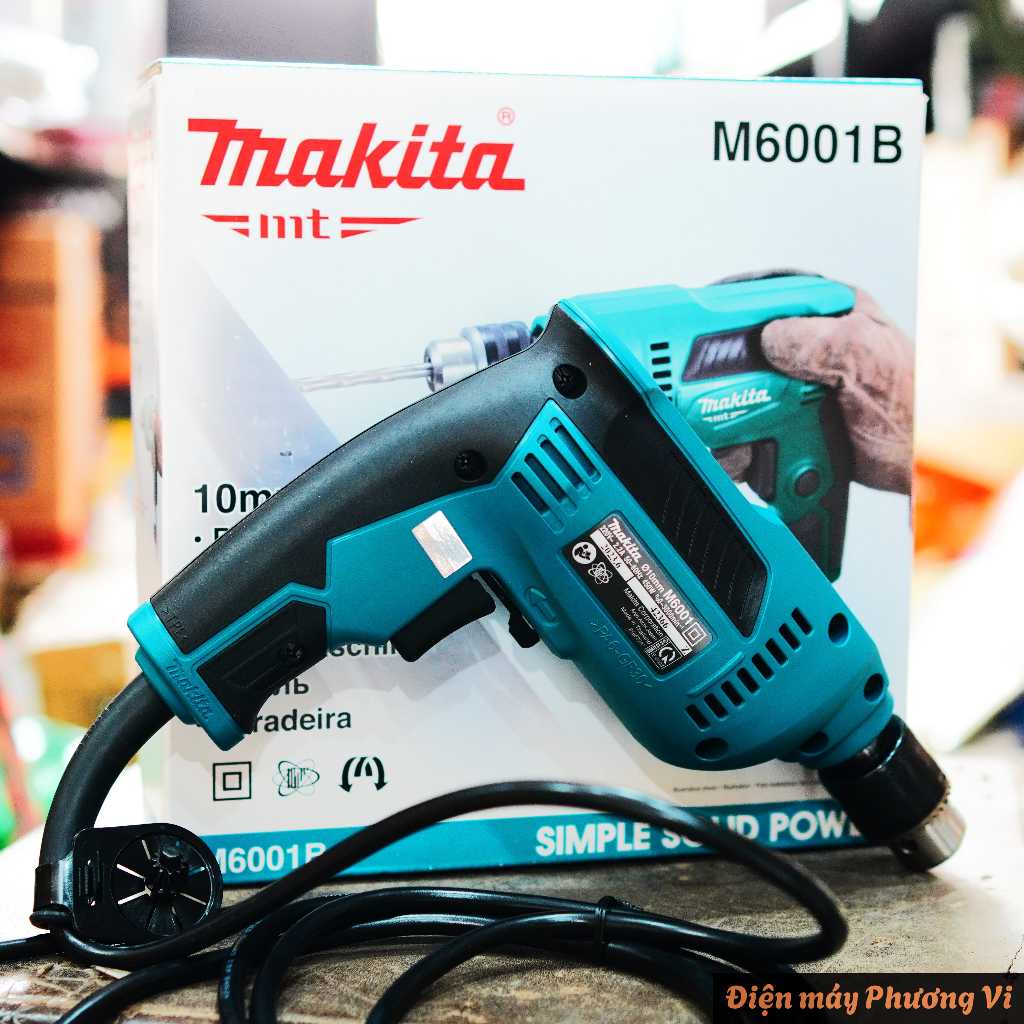 Máy Khoan Bắn Vít Cao Cấp - Máy Khoan Dây Makita Chính Hãng - M6001B