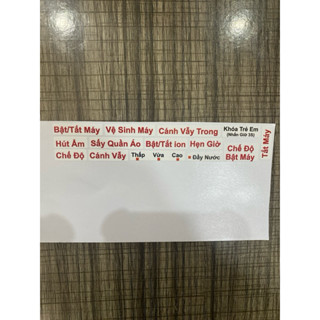 Tem Decal hướng dẫn sử dụng máy hút ẩm nội địa nhật Misubishi, Sharp, Hitachi, Whirlpool, Daikin...............