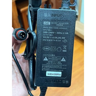 Nguồn Adapter GVE 24V 4A 96W Chân Cắm 2 Kim