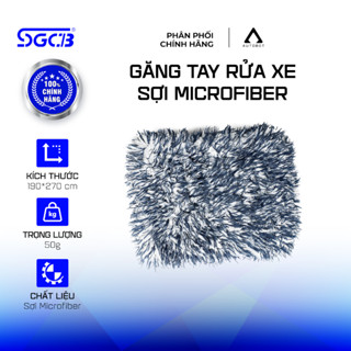 Găng Tay Rửa Xe Ô Tô và Mô Tô SGCB Sợi Microfiber SGGD395