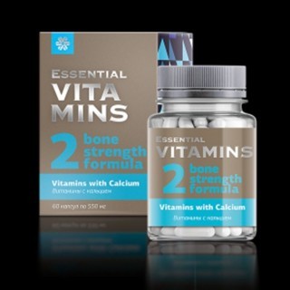 Essential Vitamins Vitamins with Calcium - Viên uống bổ sung vitamin và canxi, tăng sức đề kháng