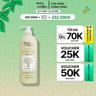 Dầu gội Biotin Collagen Xanh Lá chống rụng tóc, phục hồi, giảm gàu, kiểm soát dầu 500ML - 1000ML