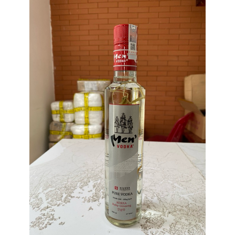 VODKA MEN NHÂN SÂM Korea Baby Ginseng 27% 300ml