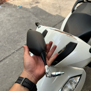 KIẾNG CHÂN XOAY , GƯƠNG CHIẾU HẬU SHVN SH MODE VISION AIR BLADE   CHÂN  XOAY 360  BÊN TRÁI