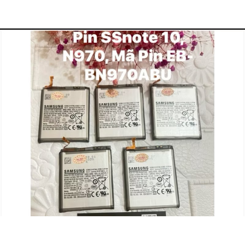 Pin SS note 10, N970, Zin củ EB-BN970ABU