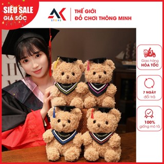 Búp Bê Gấu Bông Tốt Nghiệp Gấu Bông Cử Nhân Tiến Sĩ Tốt Nghiệp Dễ Thương Gấu Tốt Nghiệp Nhồi Bông - Quà Tặng Tốt Nghiệp