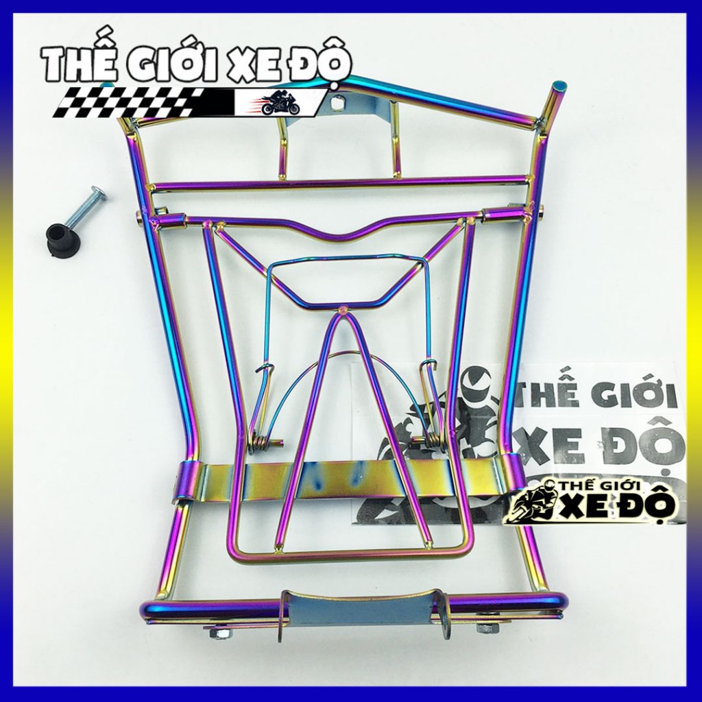 Gác baga AB 160 cc và AB 125 cc 2023, 2024, 2025 titan - baga giữa móc yên xe Air Blade titan 7 màu 