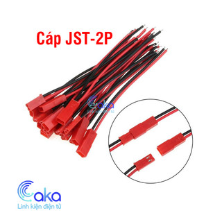 5 Bộ Cáp JST 2P – Dây nối nguồn thiết bị điện tử, robot DIY, mạch pin