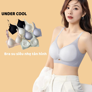 Áo Lót Nữ UNDERCOOL Siêu Nhẹ, Đệm 3cm, Không Gọng, Hở Lưng, Mỏng Mịn, Tàng Hình, Không Lộ Viền AL61