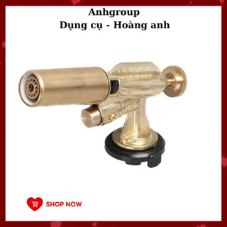  Khò Ga Mini Đèn Khò Gas Lắp Bình Mini Tiện Lợi Đồng Nguyên Khối Cao Cấp 