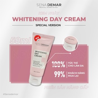  Kem ngày sena demar whitening day cream 50ml dưỡng trắng_kem senademar 
