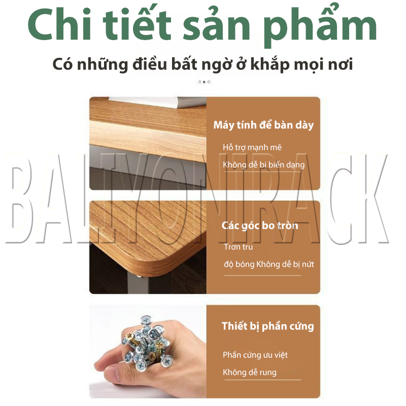 Bali Bàn Làm Việc Chữ L Chắc Chắn Bền Bỉ Với Khung Thép Lớn Sơn Tĩnh Điện Cong Hiện Đại Đa Năng Rộng Rãi | BigBuy360 - bigbuy360.vn