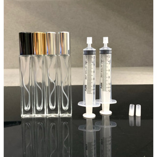 Combo dụng cụ chiết nước hoa, mỹ phẩm đầy đủ có cả chai thuỷ tinh và dụng cụ chiết