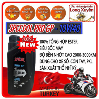  nhớt speedol pro gp 100% tổng hợp Ester 