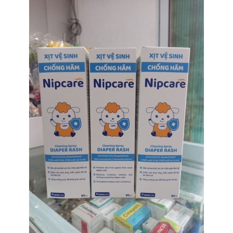 Xịt chống hăm Nipcare an toàn cho trẻ sơ sinh