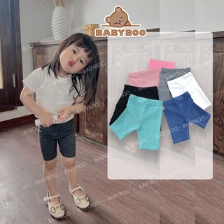 Quần Legging Đùi Cho Bé Gái Form Ôm, Thấm Hút Mồ Hôi, Thoáng Mát - BabyBoo-LGN
