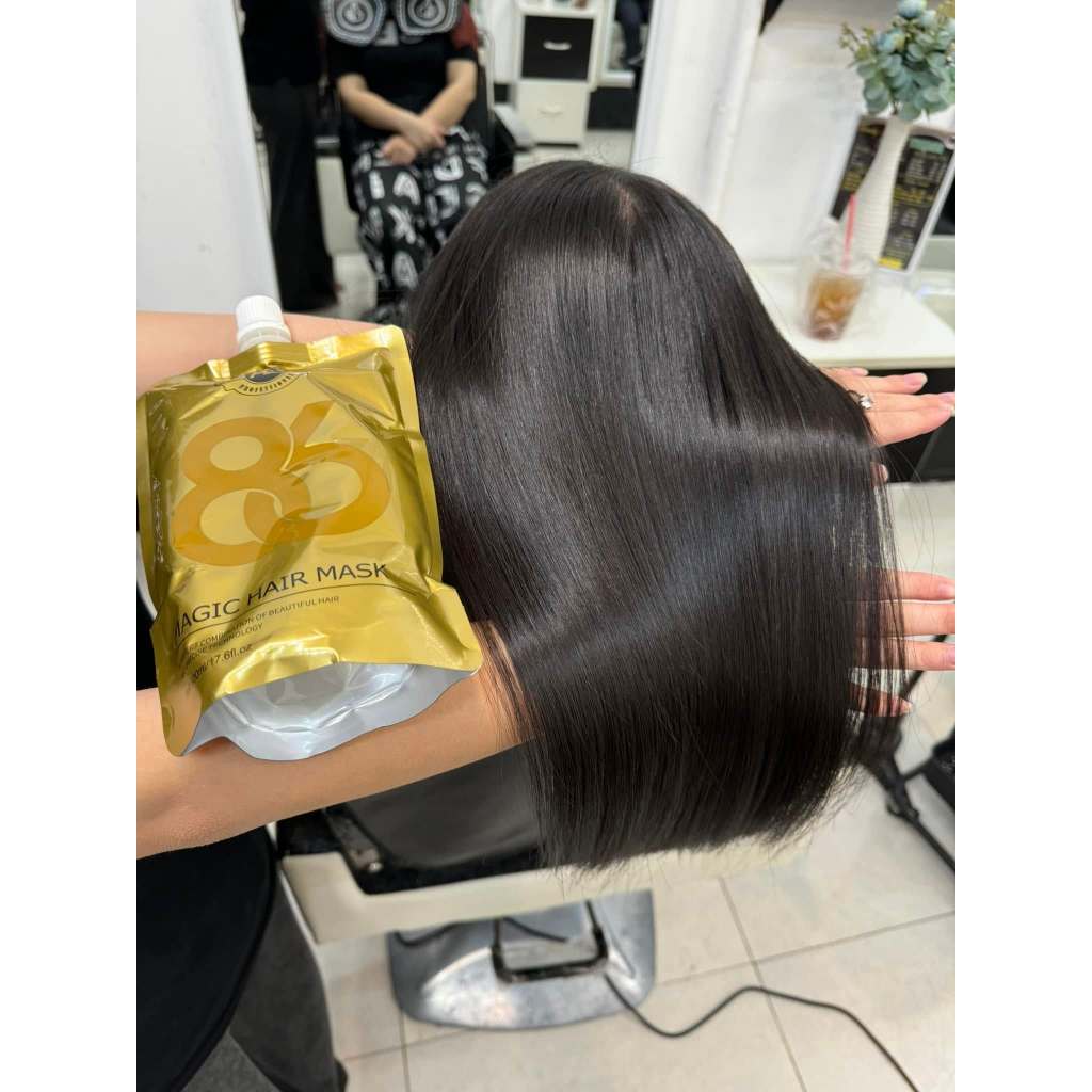 Kem ủ tóc A86 phục hồi tóc hư tổn khô sơ gãy rụng không chứa Silicon dung tích 500ml