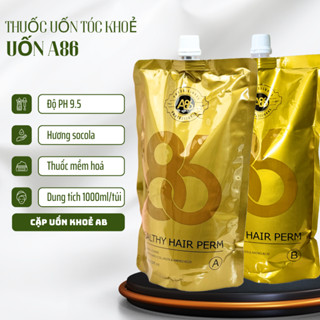 Thuốc uốn duỗi tóc A86 truyền thống chất kem đậm đặc hương thơm socola dung tích 1000ml