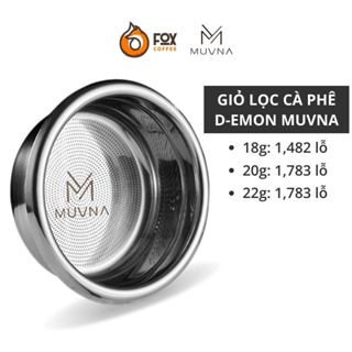 Giỏ Lọc Tay Cầm, Rổ Lọc Máy Pha Cà Phê Espresso 18,20,22g MUVNA | D-emon Coffee Filter Basket
