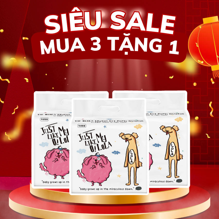 [ QUÀ TẶNG ] Mua 3 tặng 1 bỉm cùng loại