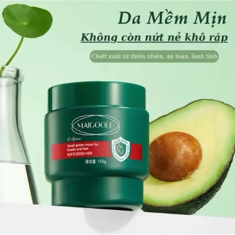 Kem Bôi Nứt Nẻ MAIGOOLE Tái Tạo Phục Hồi Da Giúp Dưỡng Ẩm Tay, Chân, Gót Chân Mềm Mịn Da 150g