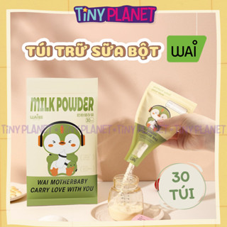 Túi trữ sửa bột, túi đựng sữa bột WAI gói 30 túi giúp mẹ chia sẵn cữ sữa bột cho bé