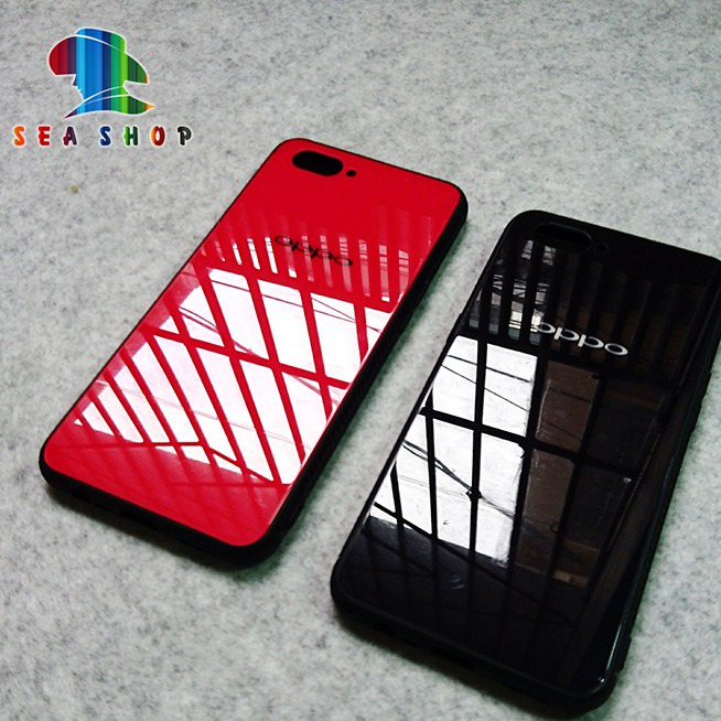 Ốp lưng Oppo A3s - A5 lưng kính