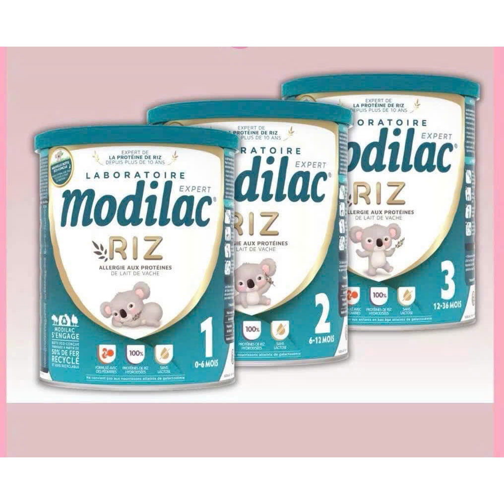 Sữa MODILAC DOUCEA nội địa Pháp Đủ Số 1,2 ,3 - Phát Triển Toàn Diện - Lon 800g