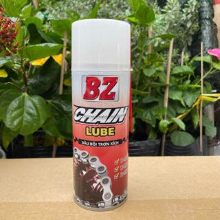 Chai Dưỡng Sên BZ CHAIN LUBE 450ml, Chai Xịt Sên BZ 450ml Bôi trơn sên, bảo dưỡng sên, bám dính tốt, chống mài mòn sên