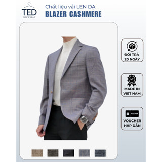 Áo vest, áo Blazer nam lịch lãm,chất vải Cashmere phù hợp cho cả độ tuổi trẻ và trung niên