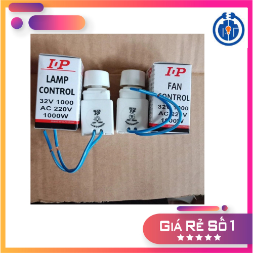 Dimmer đèn,quạt lắp âm IP - 1000W (Công tắc điều chỉnh quạt,đèn)..
