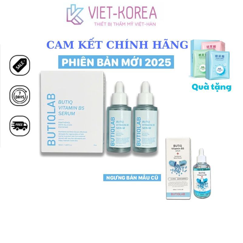 Serum Vitamin B5 ButiQ Tinh Chất Vitamin B5 Chính Hãng ButiQ Lab Phiên Bản Mới Hàn Quốc